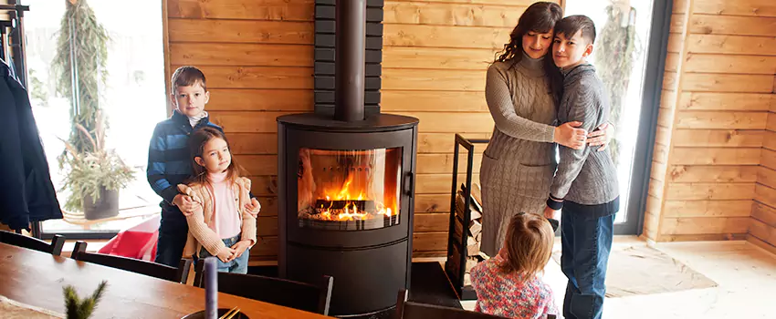 Morso Cast Iron Fireplace Insert Installation in Shafter, California