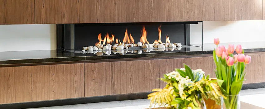 Double-height Fireplace Design Refurbishment in Shafter, California